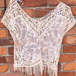 Iris lace top